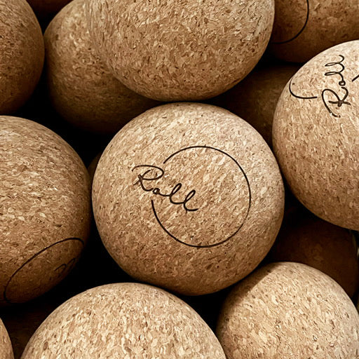 Large Natural Cork Massage Ball 80mm